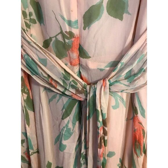 Vintage NWOT Allison Woods Dress Women's Size 14 Floral Cottagecore Sleeveless - Picture 3 of 7